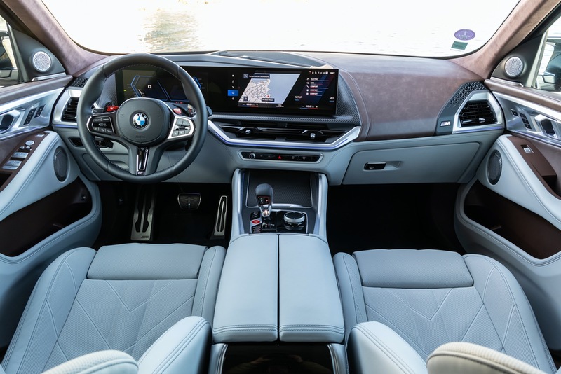 Intérieur BMW XM de Kylian Mbappé