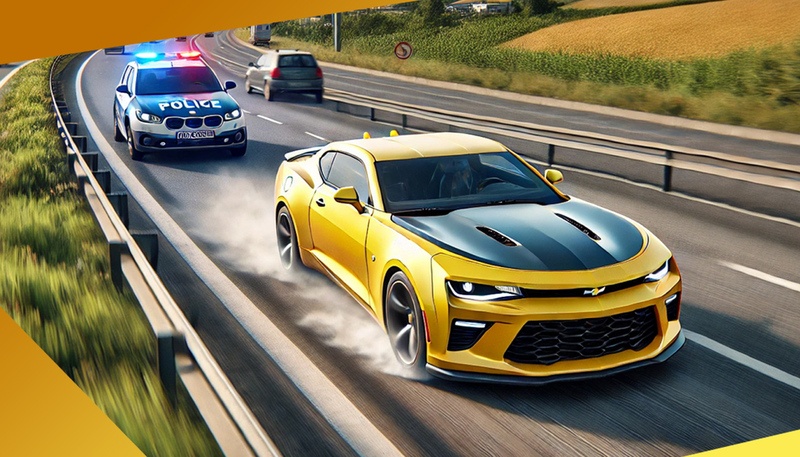 588ch et une vitesse impressionnante atteinte sur une autoroute française