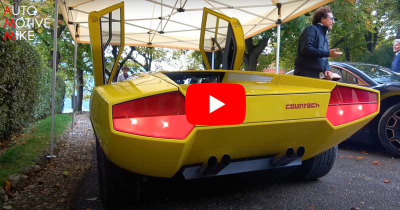 Lamborghini Countach : le premier prototype renaît de ses cendres et s'expose au concours d'élégance Villa d'Este