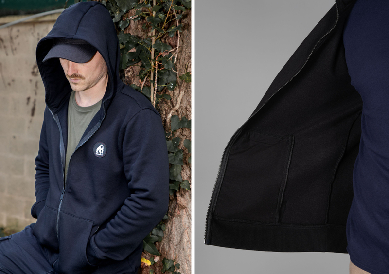 sweat zippé Iron Back Origins