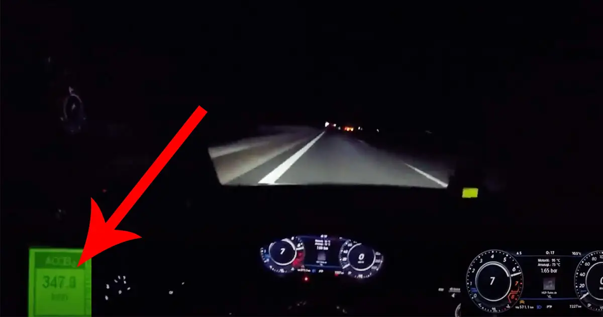 Cette Volkswagen Golf 7 R préparée monte à 354 km/h sur autoroute !
