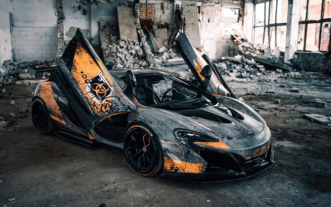 Une McLaren 650S Liberty Walk Chernobyl complètement radioactive !
