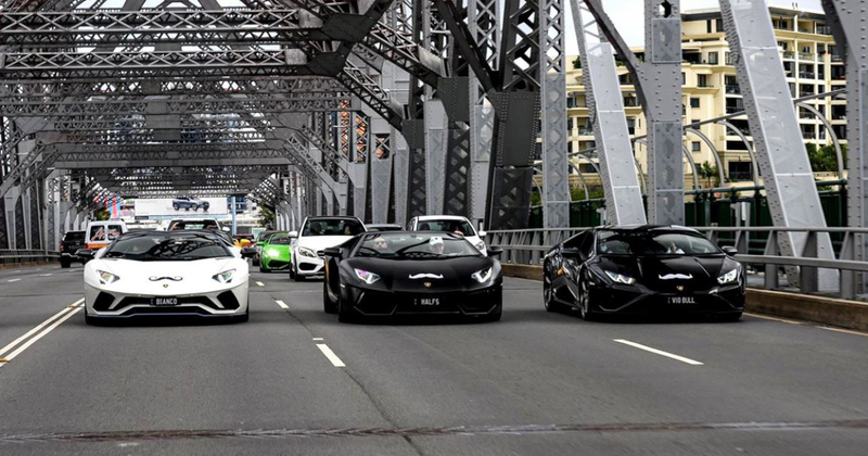 Lamborghini rassemble 1500 véhicules à travers le monde pour la bonne cause
