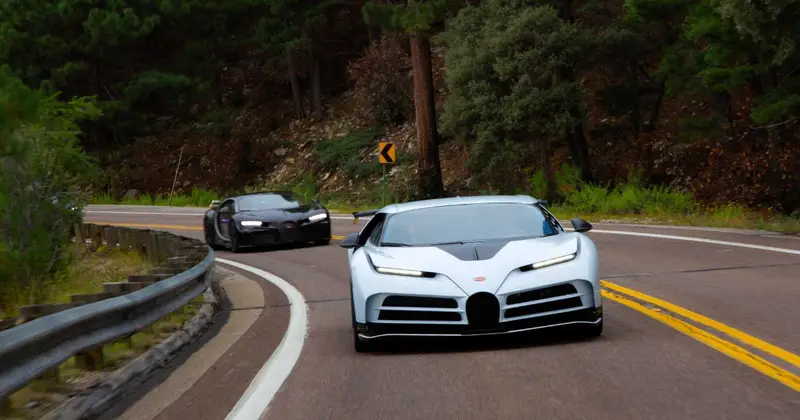 La Bugatti Centodieci testée par conditions extrêmes  