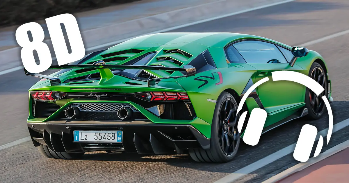 Lamborghini Aventador SVJ : le son du V12 en 8D !