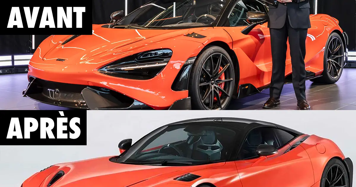 Voici à quoi ressemble une McLaren 765LT avec un moteur à l'avant