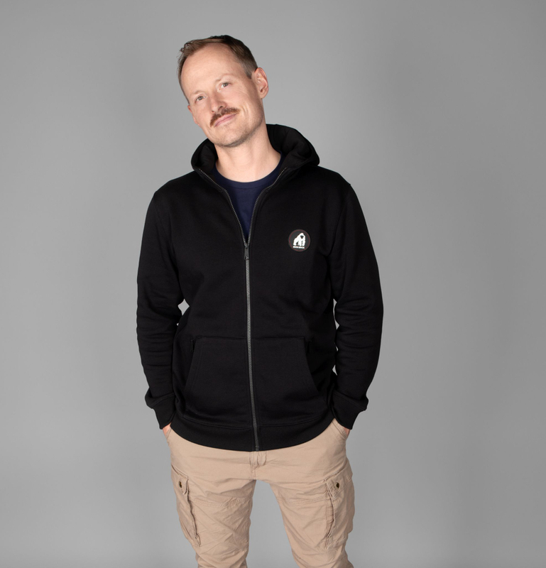 sweat zippé Iron Back Origins